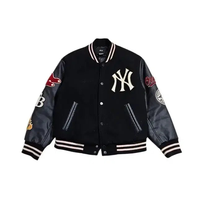 [BUNJANG] MLB New York Yankees Stadium Jacket Black / MLB 뉴욕 양키스 스타디움 자켓 블랙