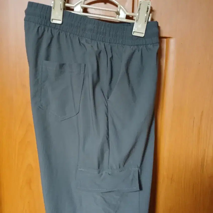 [BUNJANG] Gray Cargo Jogger Pants / 회색 카고 조거 팬츠
