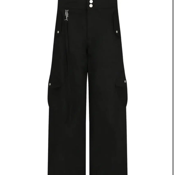 [BUNJANG] Kashiko Mid-Rise Cargo Pants Black S / (새상품) Kashiko 카시코 미드라이즈 카고 팬츠 블랙 S