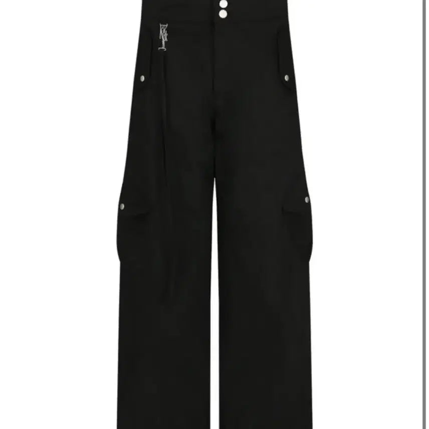[BUNJANG] Kashiko Mid-Rise Cargo Pants Black S / (새상품) Kashiko 카시코 미드라이즈 카고 팬츠 블랙 S