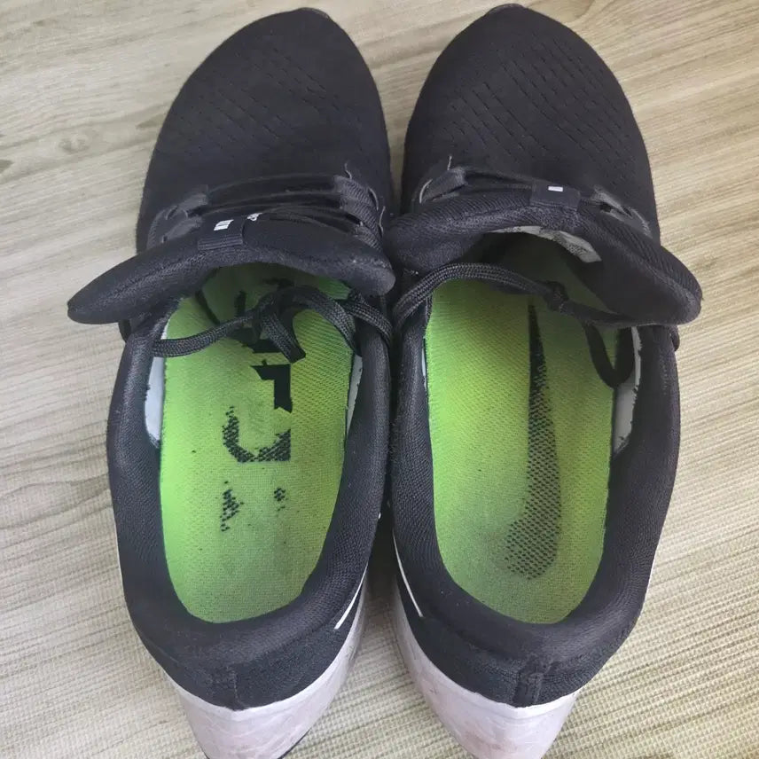 [BUNJANG] Nike Air Zoom Pegasus 38 Black Sneakers / 나이키 에어 줌 페가수스 38 블랙 운동화