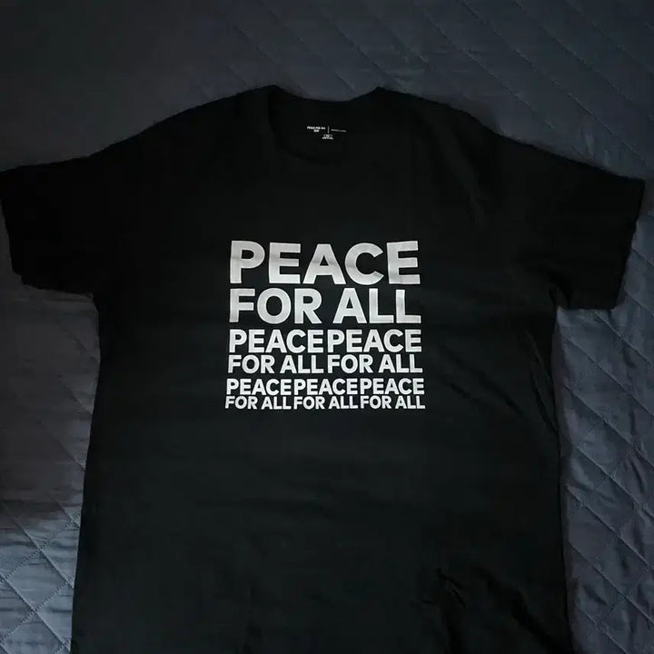 [BUNJANG] Uniqlo Peace For All T-Shirt / 유니클로 peace for all 반팔