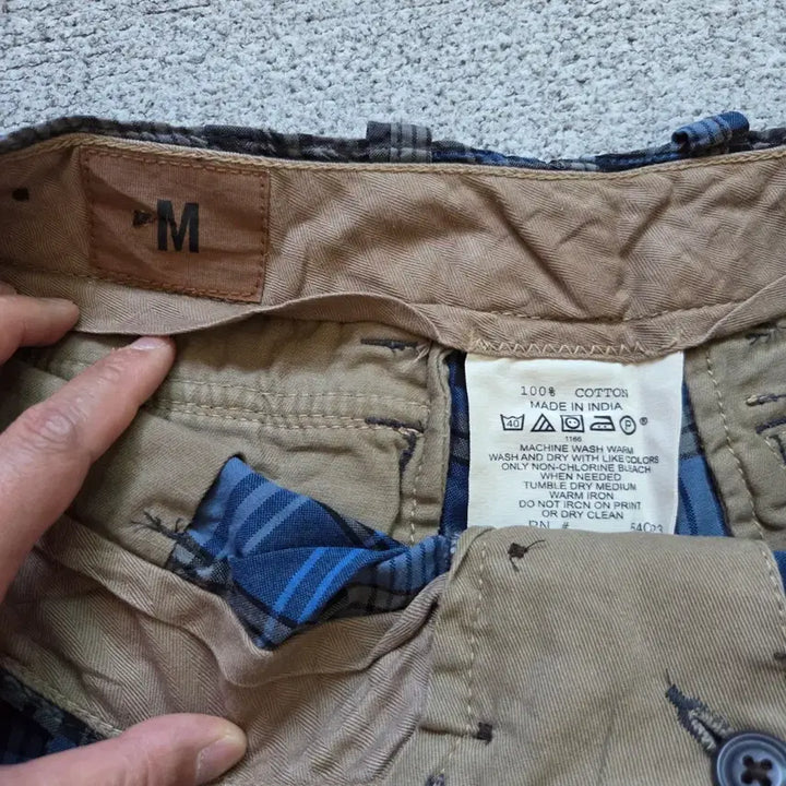 [BUNJANG] Gap Vintage Check Half Pants Size 32 / Gap 빈티지 체크 하프 팬츠 32