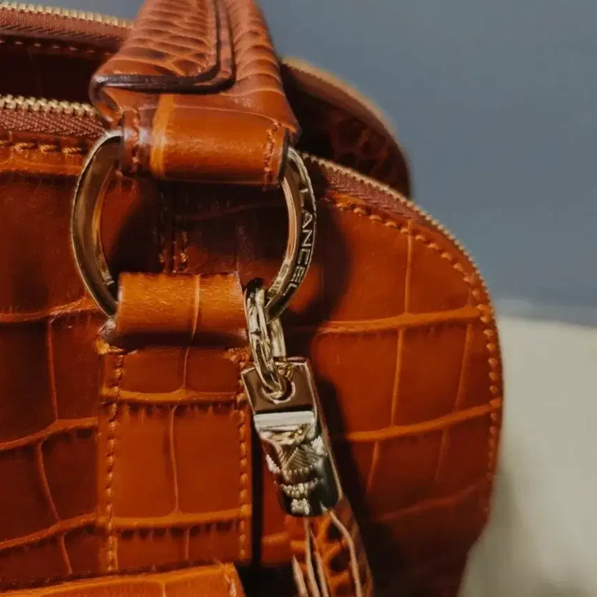 [BUNJANG] Lancel Adajani Crocodile Pattern Tote Bag / 새제품!명품Lancel 란셀 Adajani 토트백