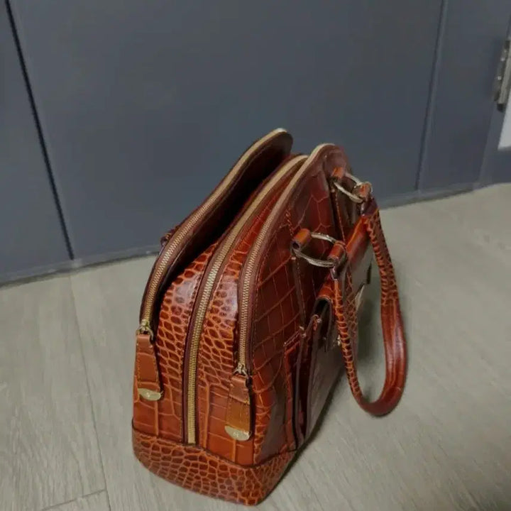 [BUNJANG] Lancel Adajani Crocodile Pattern Tote Bag / 새제품!명품Lancel 란셀 Adajani 토트백
