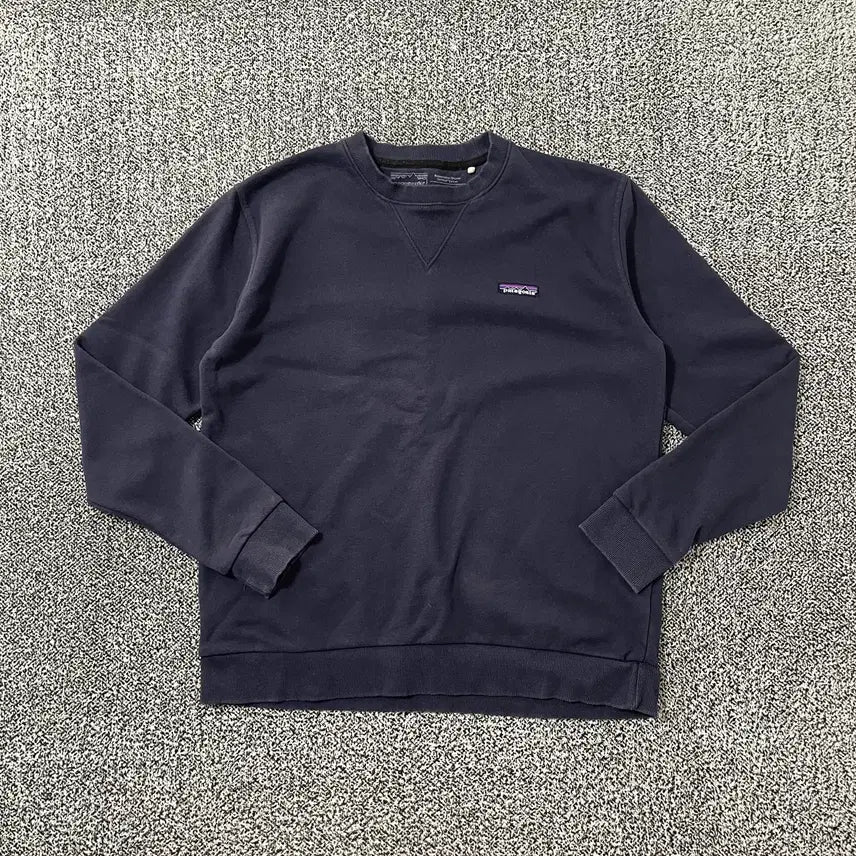 [BUNJANG] Patagonia Mini Logo Organic Cotton Sweatshirt Navy / 빈티지9. 파타고니아 미니 로고 유기농 코튼 맨투맨 네이비