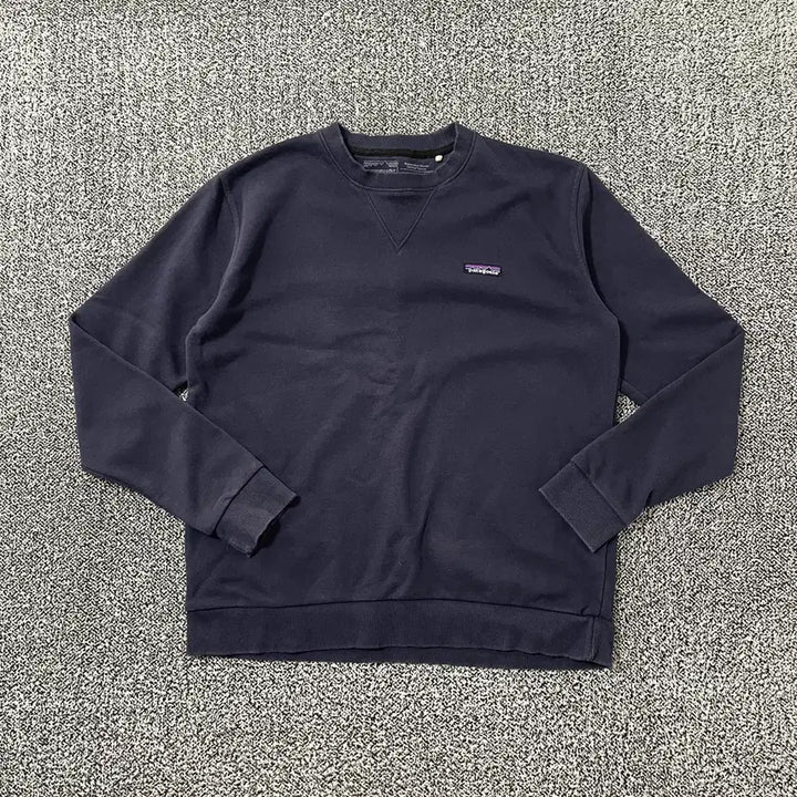 [BUNJANG] Patagonia Mini Logo Organic Cotton Sweatshirt Navy / 빈티지9. 파타고니아 미니 로고 유기농 코튼 맨투맨 네이비