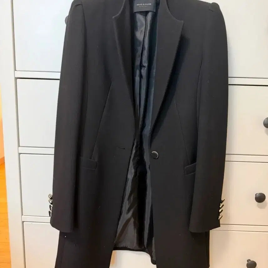 [SOLD OUT] MOJO.S.PHINE 블랙 롱 코트