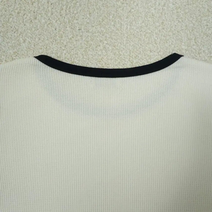 [SOLD OUT] (F)OG SEOUL 여성 반팔 티셔츠 와플 링거 W2926