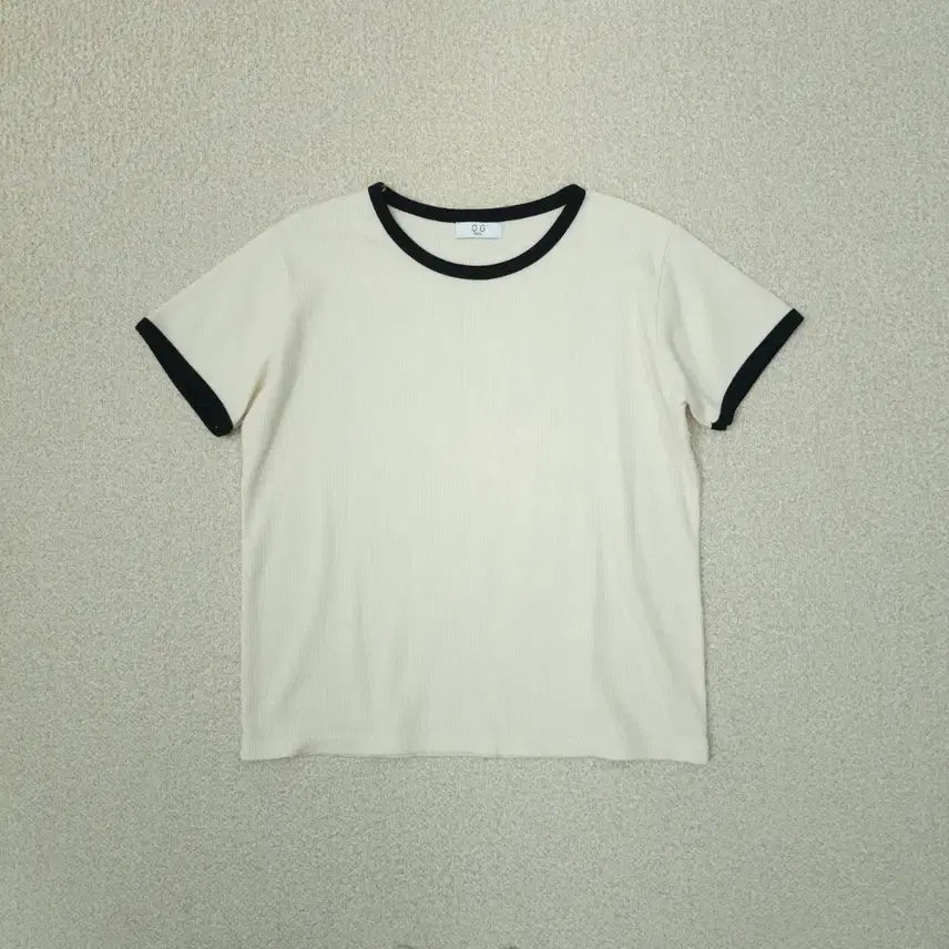 [SOLD OUT] (F)OG SEOUL 여성 반팔 티셔츠 와플 링거 W2926