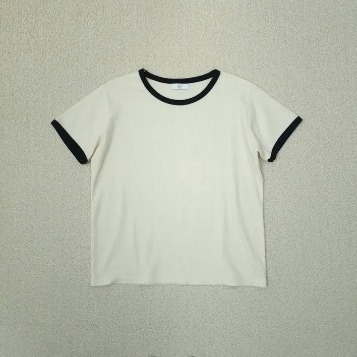 [SOLD OUT] (F)OG SEOUL 여성 반팔 티셔츠 와플 링거 W2926