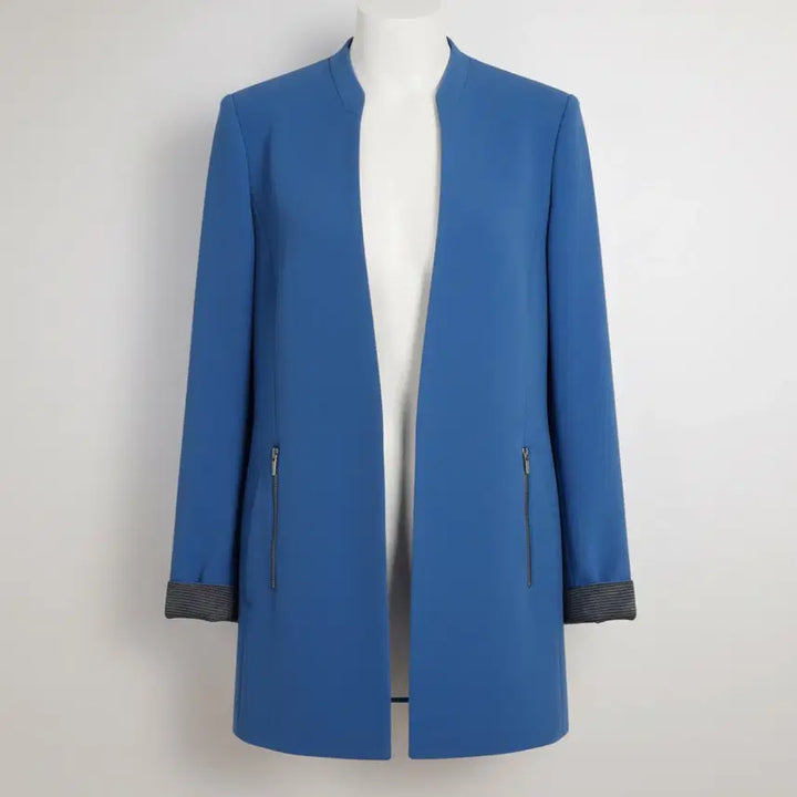 [BUNJANG] Olive des Olive Blue Mandarin Collar Suit Jacket BL A-23 / 여성2 / 올리브데올리브 블루 차이나카라 정장자켓BL A-23