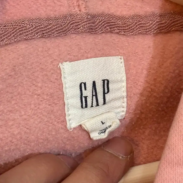 [BUNJANG] GAP Pink Hoodie L Size / 갭 GAP 핑크 후드티 L사이즈