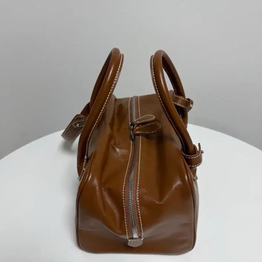 [BUNJANG] Sie Brot Stitch Medium Handbag Camel / 시에 sie 브롯 스티치 미디엄 핸드백 카멜
