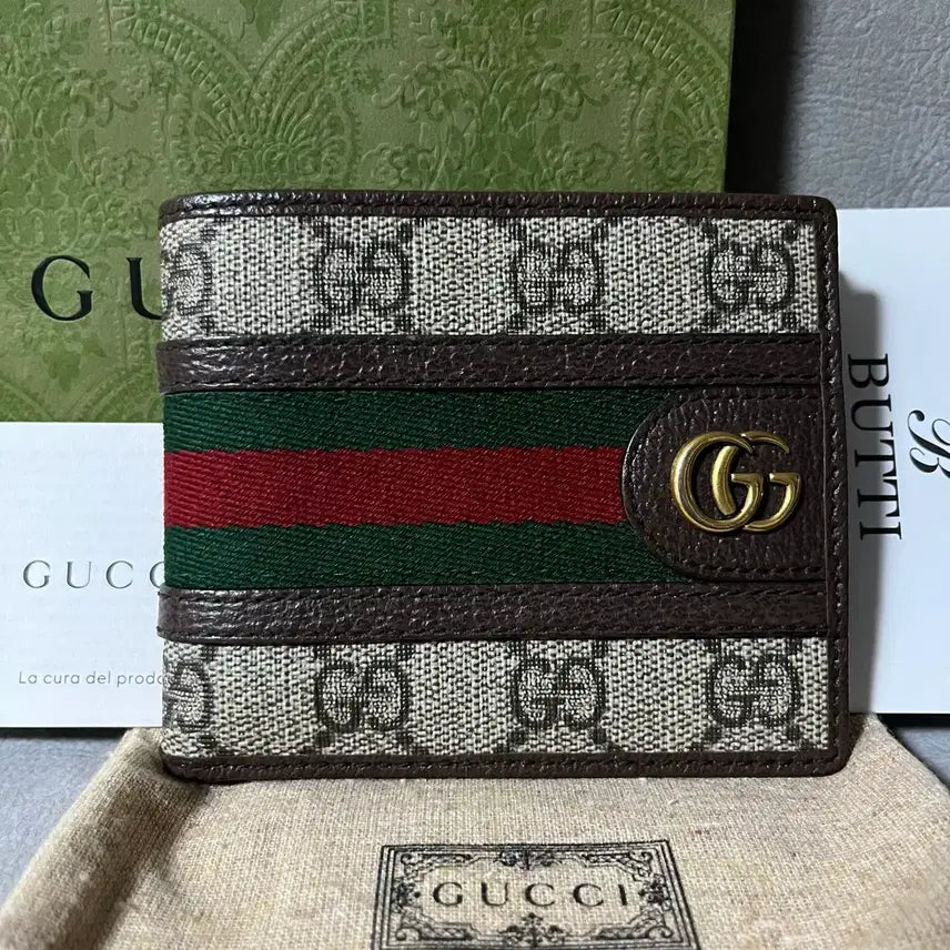 [SOLD OUT] [새상품급] 구찌 오피디아 반지갑