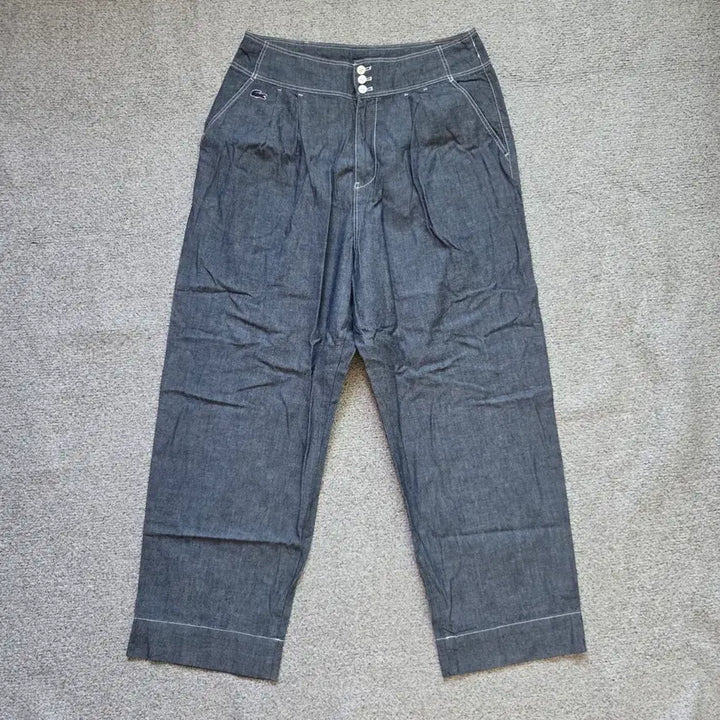 [BUNJANG] Lacoste Japan Chambray Pants Size 26-27 / Lacoste Japan 샴브레이 팬츠 26-27