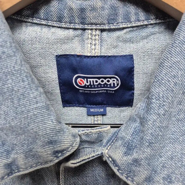 [BUNJANG] Outdoor Products Denim Jacket / (66) 아웃도어 프로덕츠 데님자켓