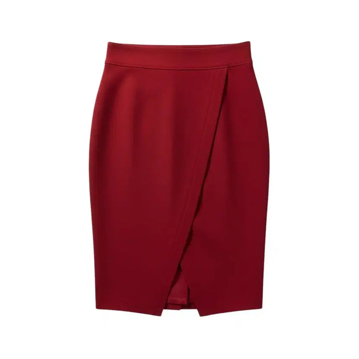 [BUNJANG] Mojo S. Phine Wrap Style Suit Skirt / 여성66/ 모조에스핀 랩스타일 정장스커트