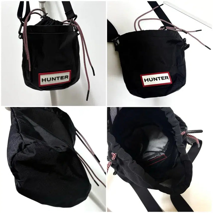 [SOLD OUT] HUNTER 헌터 버킷백 크로스 겸 숄더 블랙