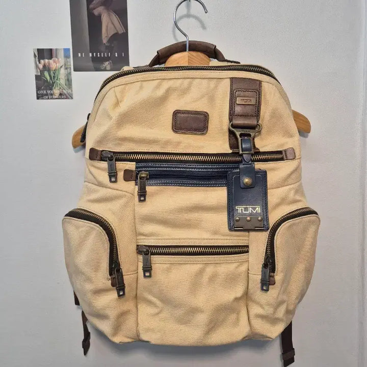 [BUNJANG] Tumi Knox Backpack Beige / 투미 녹스 백팩 베이지 색상