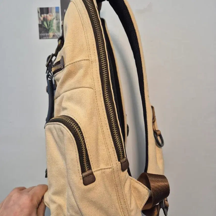 [BUNJANG] Tumi Knox Backpack Beige / 투미 녹스 백팩 베이지 색상