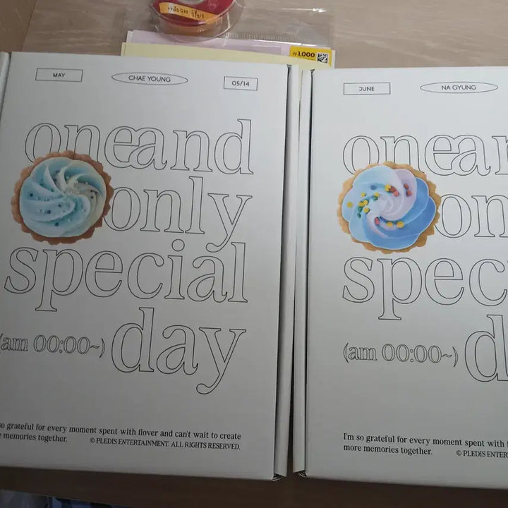 [BUNJANG] fromis_9 Lee Na Gyung and Lee Chae Young Birthday Box Bundle Set / 프로미스나인 프나 생일박스 이나경 이채영 일괄 양도 판매