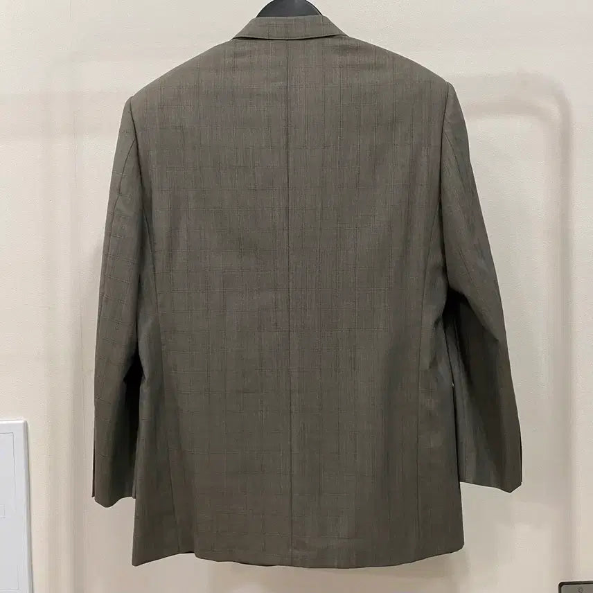 [BUNJANG] Galaxy Ermenegildo Zegna Summer Wool Check Blazer / <L> 갤럭시 에르메네질도 제냐 써머울 체크 블레이저