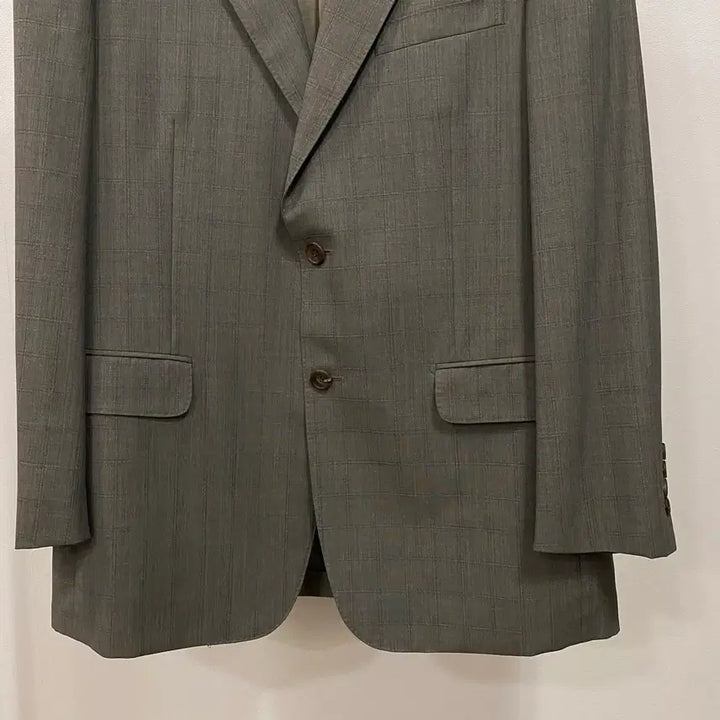 [BUNJANG] Galaxy Ermenegildo Zegna Summer Wool Check Blazer / <L> 갤럭시 에르메네질도 제냐 써머울 체크 블레이저