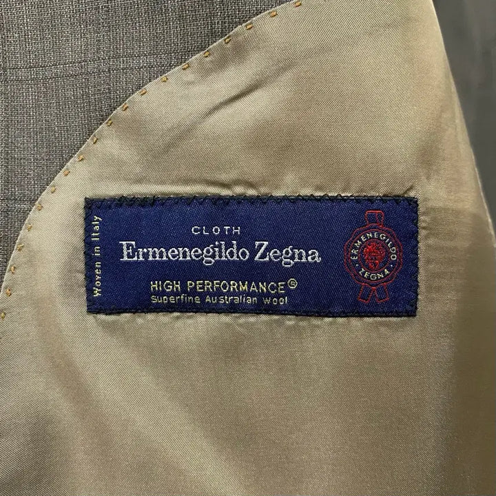[BUNJANG] Galaxy Ermenegildo Zegna Summer Wool Check Blazer / <L> 갤럭시 에르메네질도 제냐 써머울 체크 블레이저