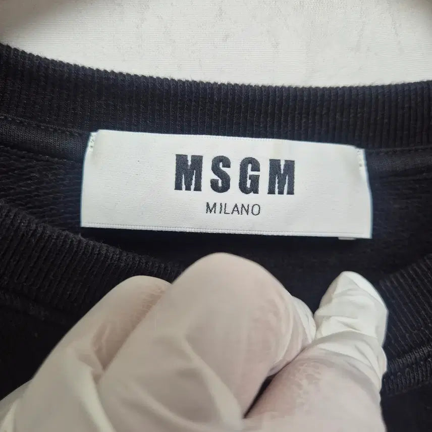 [BUNJANG] MSGM Lettering Sweatshirt - Size L / (189) MSGM 레터링 맨투맨