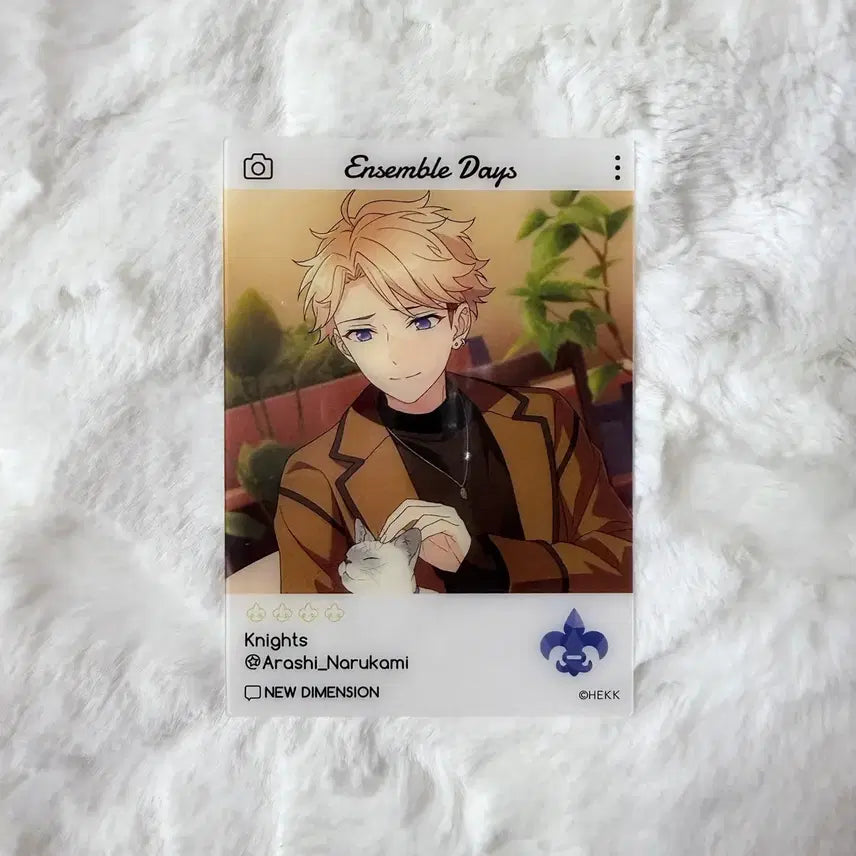 [BUNJANG] Ensemble Stars Arashi Narukami Knights Clear Card / 앙스타 에모카 2탄 나루카미 아라시 나이츠 클리어카드 클카 인스타풍카드