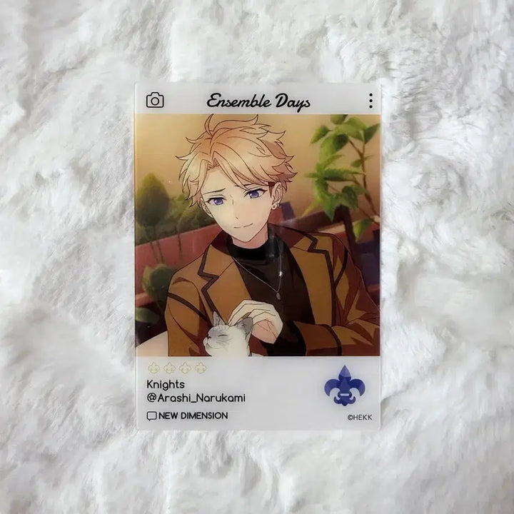 [BUNJANG] Ensemble Stars Arashi Narukami Knights Clear Card / 앙스타 에모카 2탄 나루카미 아라시 나이츠 클리어카드 클카 인스타풍카드