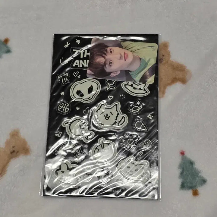 [BUNJANG] NCT Dream Mark 7th Anniversary Glow-in-the-Dark Sticker / 마크 엔시티 nct 127 드림 야광스티커 미개봉 새상품 포카 포토카드