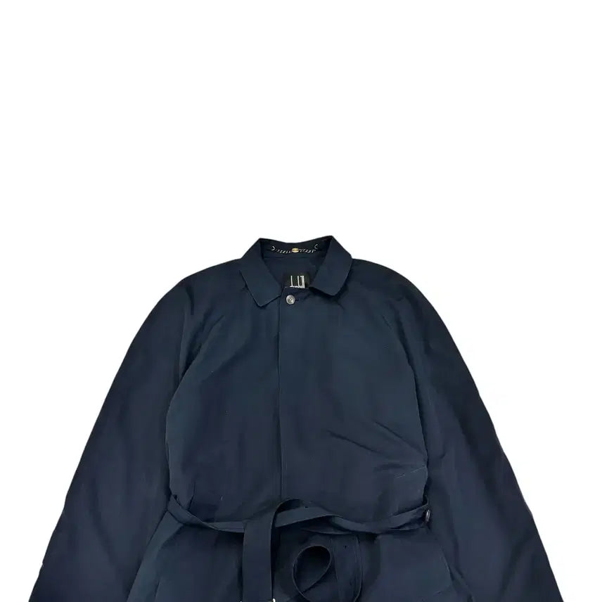[BUNJANG] Dunhill Navy Raglan Trench Coat (Size 50) / 던힐 네이비 나그랑 트렌치 코트 50사이즈 정품 상태 A