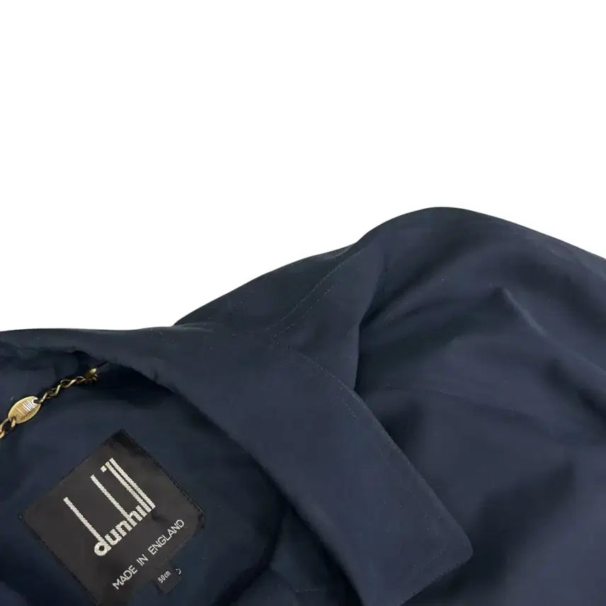 [BUNJANG] Dunhill Navy Raglan Trench Coat (Size 50) / 던힐 네이비 나그랑 트렌치 코트 50사이즈 정품 상태 A