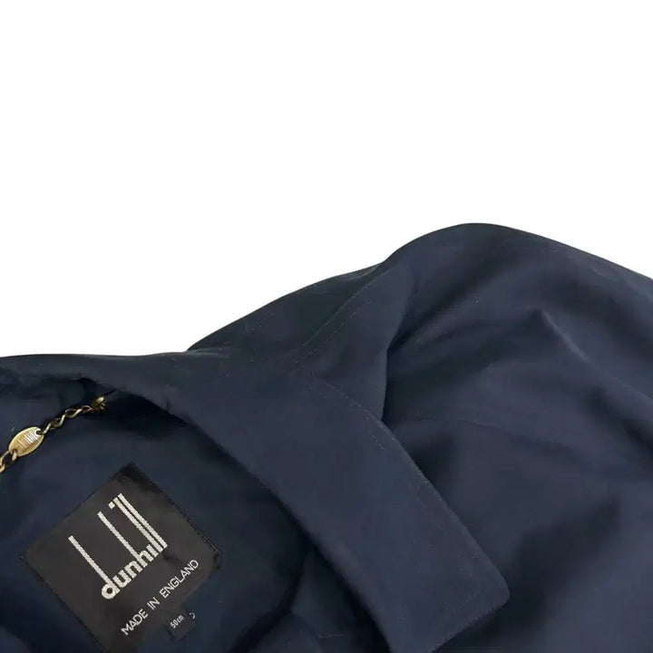 [BUNJANG] Dunhill Navy Raglan Trench Coat (Size 50) / 던힐 네이비 나그랑 트렌치 코트 50사이즈 정품 상태 A