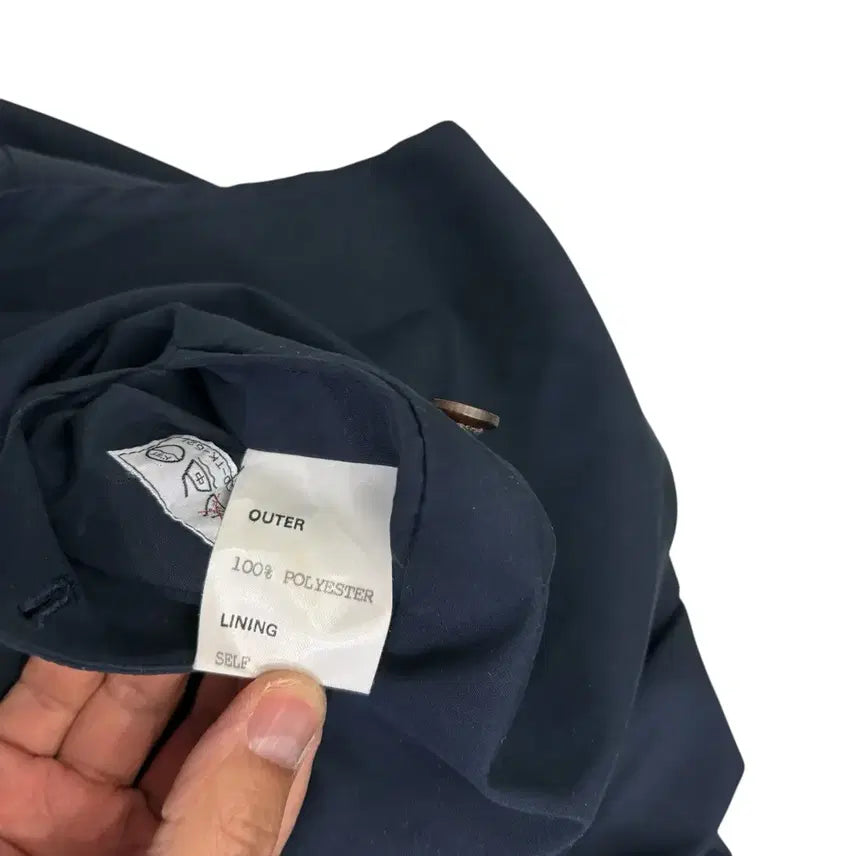 [BUNJANG] Dunhill Navy Raglan Trench Coat (Size 50) / 던힐 네이비 나그랑 트렌치 코트 50사이즈 정품 상태 A