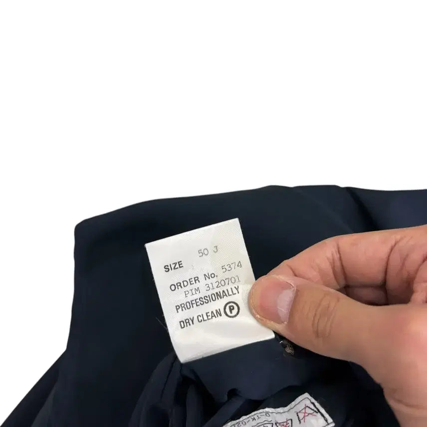 [BUNJANG] Dunhill Navy Raglan Trench Coat (Size 50) / 던힐 네이비 나그랑 트렌치 코트 50사이즈 정품 상태 A