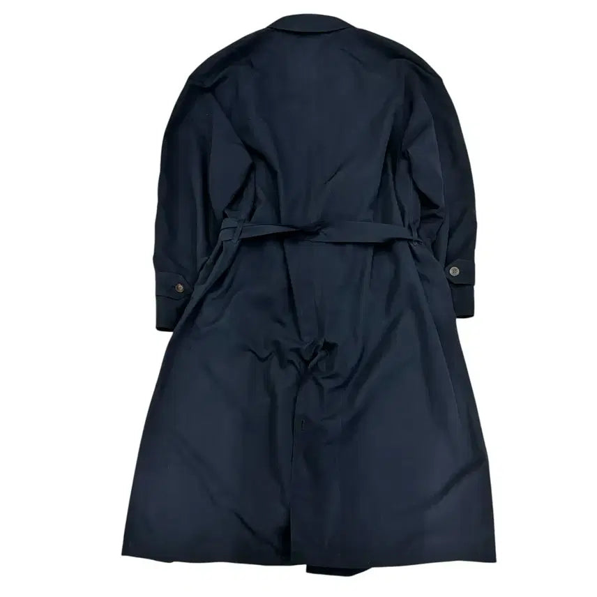 [BUNJANG] Dunhill Navy Raglan Trench Coat (Size 50) / 던힐 네이비 나그랑 트렌치 코트 50사이즈 정품 상태 A