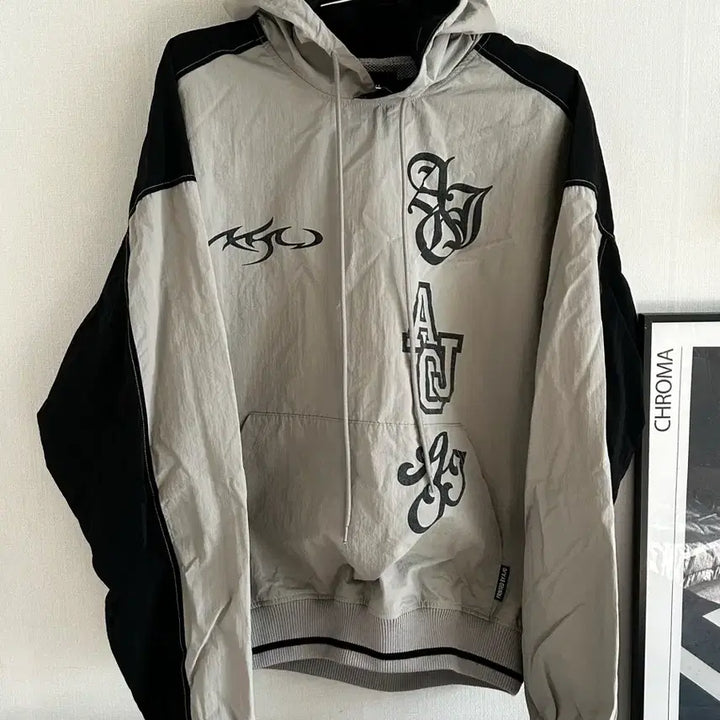 [BUNJANG] Ajo By Ajo Nylon Hoodie L / 아조바이아조 나일론 후드 티셔츠 L
