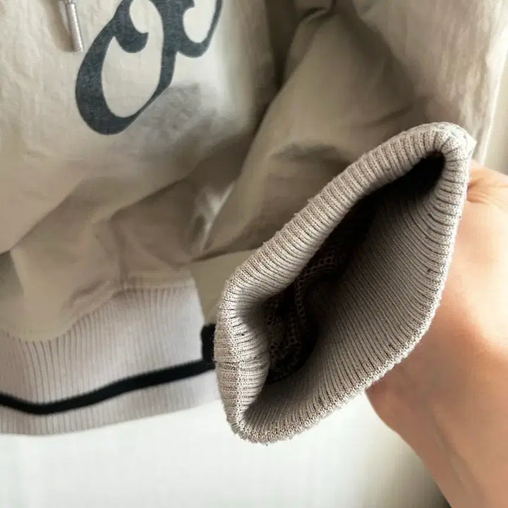 [BUNJANG] Ajo By Ajo Nylon Hoodie L / 아조바이아조 나일론 후드 티셔츠 L