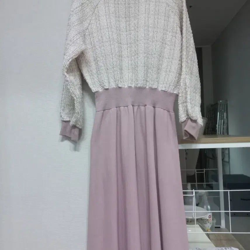[BUNJANG] Tweed Long Dress / 트위드 롱 원피스 교신