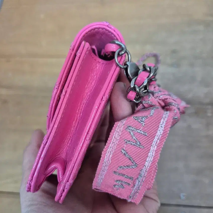 [BUNJANG] Lanvin Pink Quilted Mini Crossbody Bag / 랑방 핑크 퀼팅 미니 크로스백