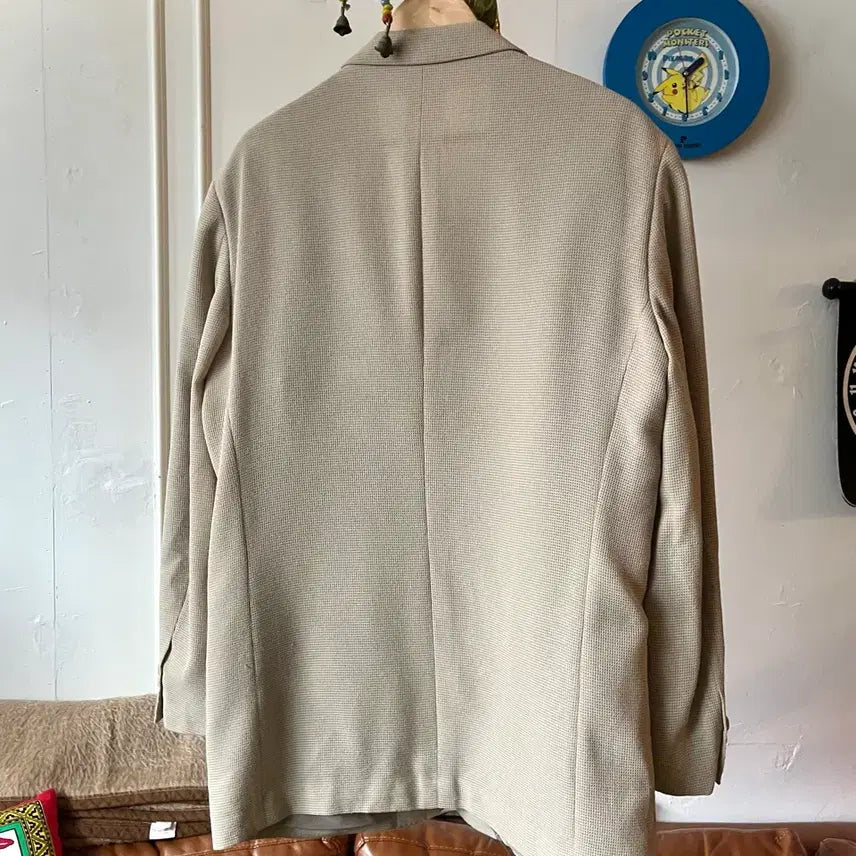 [BUNJANG] SPALDING Vintage Oversized Minimal Blazer Jacket / SPALDING 빈티지 오버사이즈 맥시핏 미니멀 블레이저 자켓