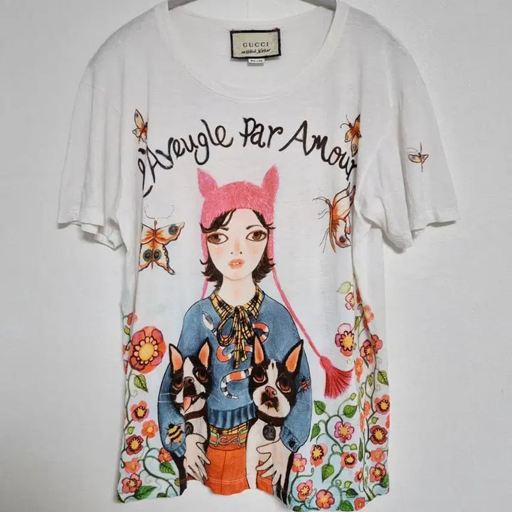 [BUNJANG] Gucci Graphic Limited Edition T-shirt / (정품) 구찌 한정판 그래픽 반팔 티셔츠 S