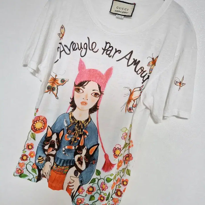 [BUNJANG] Gucci Graphic Limited Edition T-shirt / (정품) 구찌 한정판 그래픽 반팔 티셔츠 S