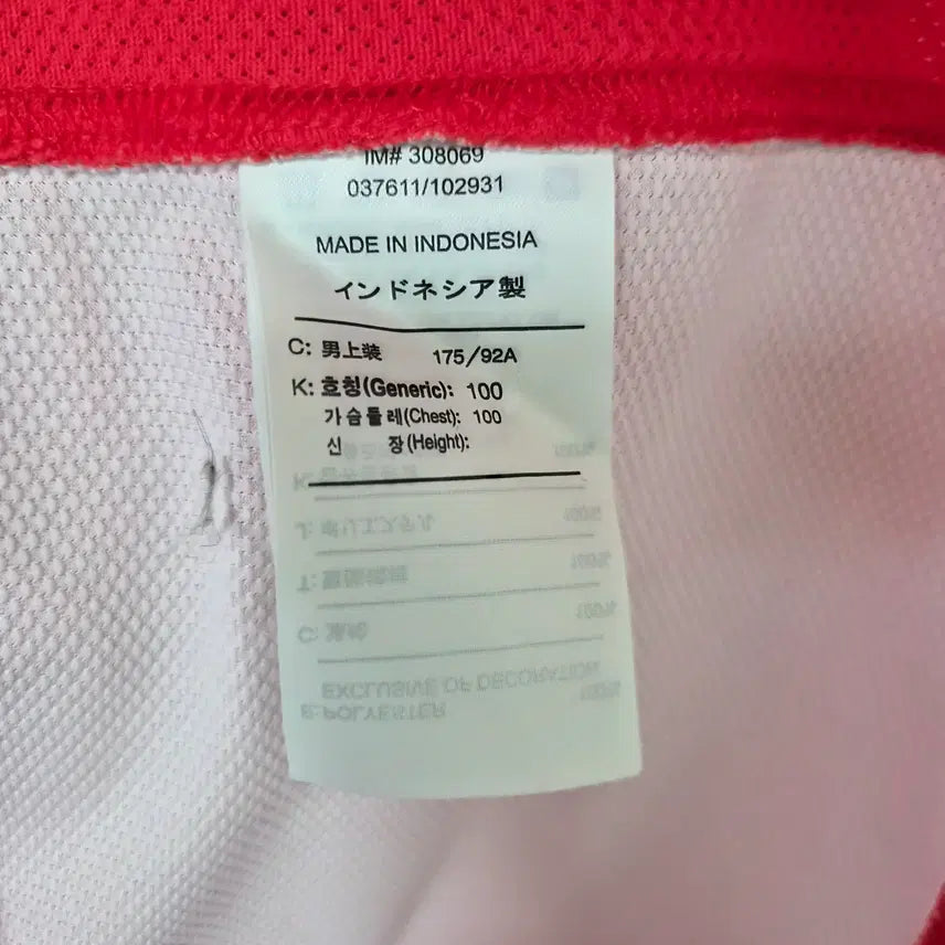 [BUNJANG] Nike Park Ji-sung Korea National Team Jersey (M) / 나이키Nike 박지성 마킹 대한민국 국대 유니폼 M사이즈 - T79