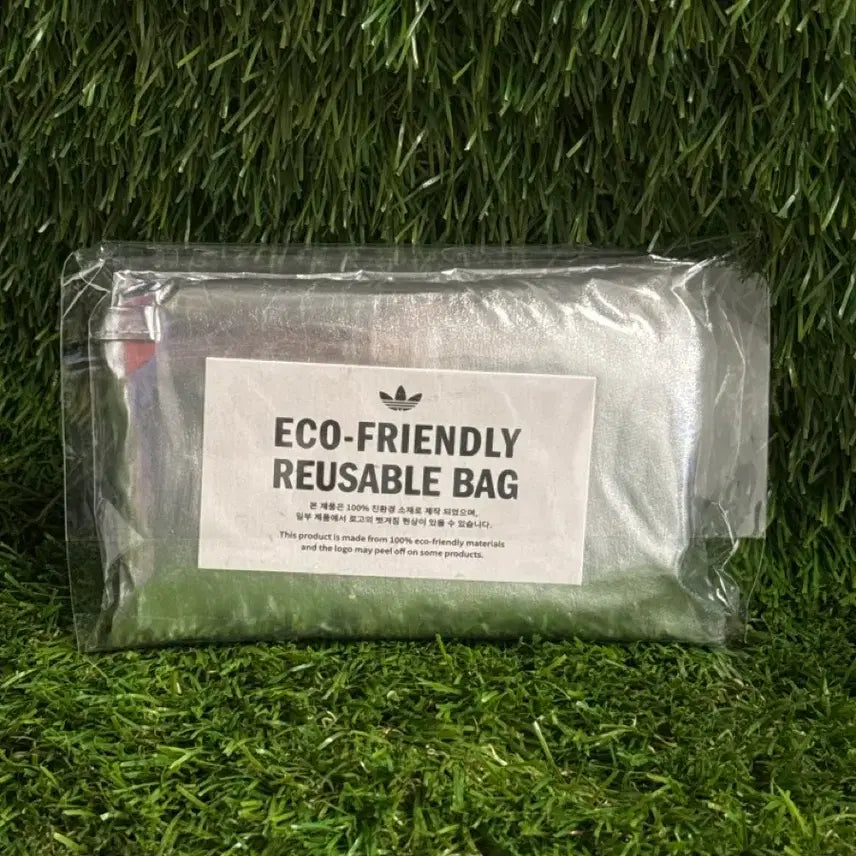 [BUNJANG] Adidas Eco Reusable Bag Silver / (마지막재고) 아디다스 에코 리유저블백 실버