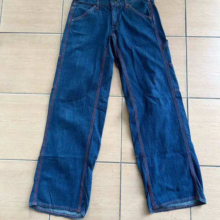 [BUNJANG] Beams Boy Denim Work Pants / 빔즈보이 데님워크팬츠