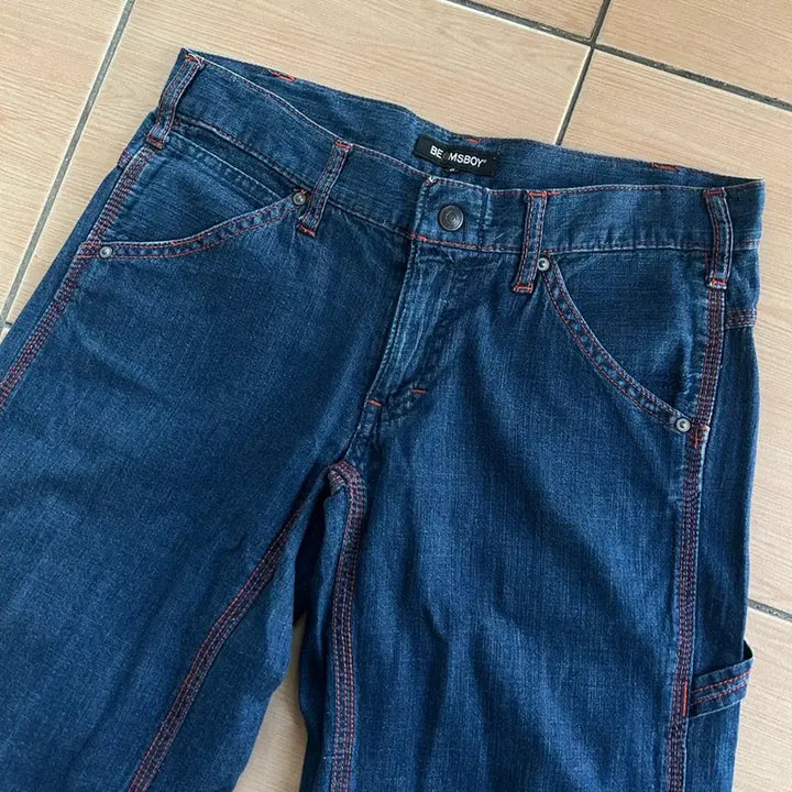 [BUNJANG] Beams Boy Denim Work Pants / 빔즈보이 데님워크팬츠